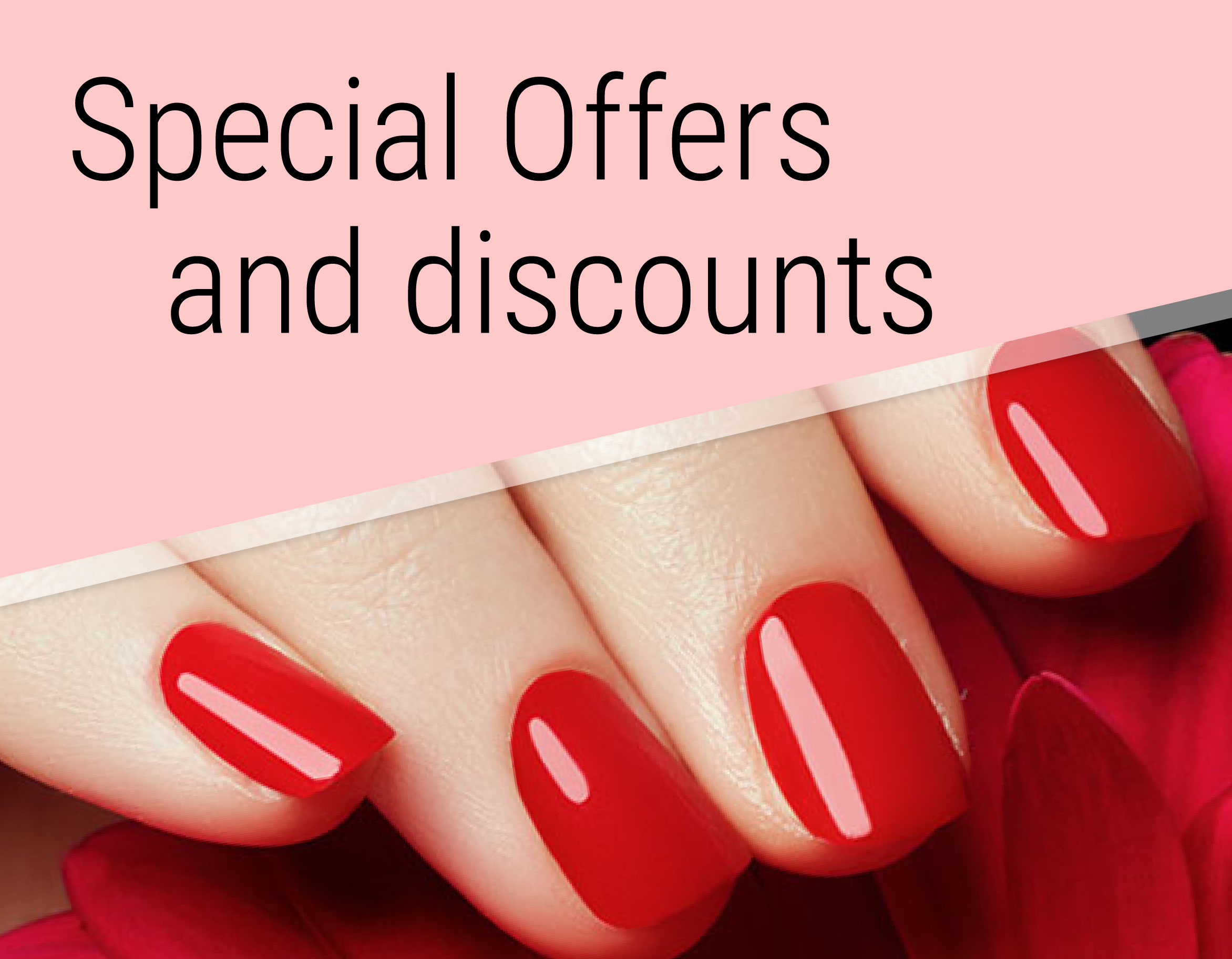 special offers and discounts